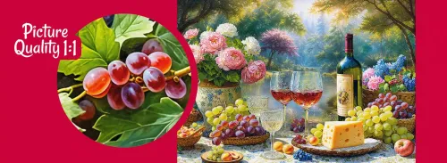 Puzzle 1000 elementów. Splendor winogron 30950 na Arena.pl