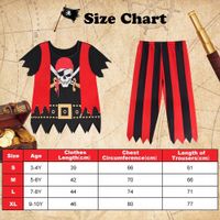 PIRAT PRZEBRANIE PIRATA KOSTIUM NA HALLOWEEN STRÓJ PIRACKI DLA DZIECI 130CM