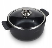 Garnek węglowy 24 cm z pokrywką Carbone Zwieger