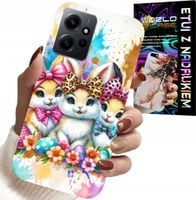 ETUI DO XIAOMI NOTE 12 4G - KRÓLICZKI, ŚWIĄTECZNE, KRÓLIK, WIELKANOC
