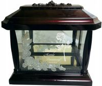 ZNICZ LAMPION KAPLICZKA z grawerem Kochanej Mamie