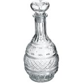 KADAX Karafka Do Whisky Alkohol Kryształowa 1L Butelka Szklana Z Korkiem