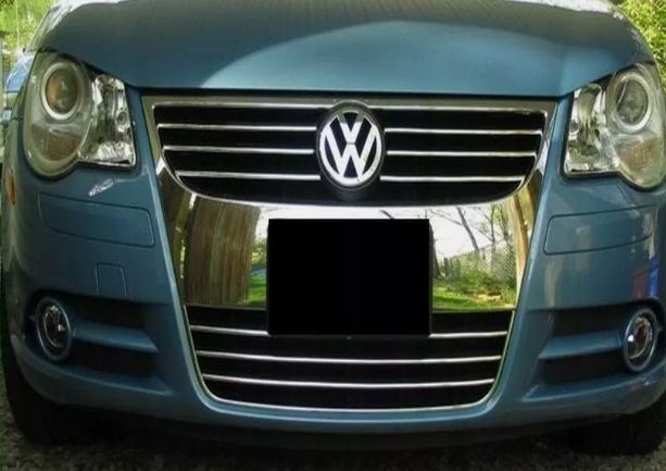 2007-2013 VW VOLKSWAGEN EOS- LIstwy chrom grill chromowan zdjęcie 3