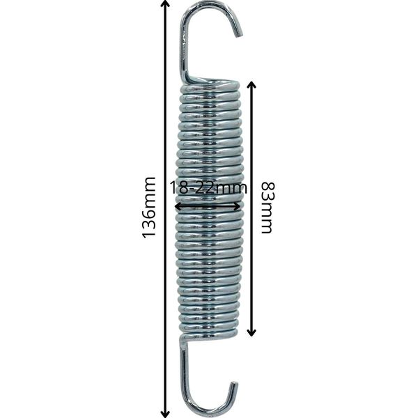 SPRĘŻYNA DO TRAMPOLINY 136MM ENERO zdjęcie 8