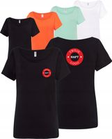 T-shirt damski koszulka TWÓJ WŁASNY HAFT LOGO firmowa reklamowa