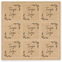 Naklejki ETYKIETY REKLAMOWE z własnym nadrukiem grafiką LOGO napisem