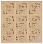 Naklejki ETYKIETY REKLAMOWE z własnym nadrukiem grafiką LOGO napisem