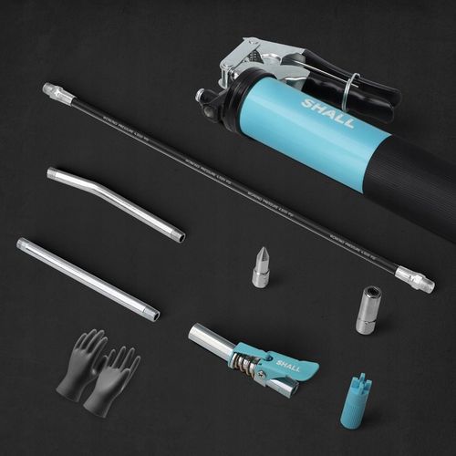 SHALL Pistolet smarowy, chwyt pistoletowy Heavy Duty 7000 PSI na Arena.pl