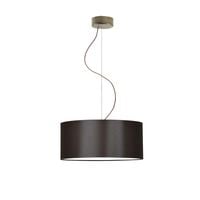 Elegancka lampa wisząca do salonu LED z abażurem HAJFA fi - 40 cm