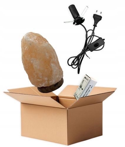 LAMPA SOLNA sól Himalajska 3-5 KG JONIZATOR Lampka Naturalna bryła z na Arena.pl