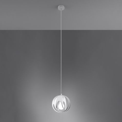 Lampa wisząca TULOS 1 biała na Arena.pl