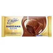 WEDEL CZEKOLADA MLECZNA 100G NADZIENIE CZEKOLADOWE