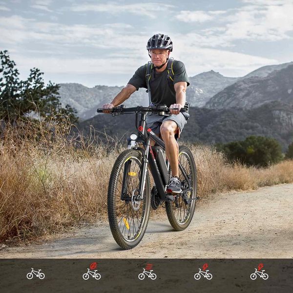 MTB ROWER ELEKTRYCZNY 27.5" 125KM 7 BIEGÓW ELEGLIDE M2 zdjęcie 16