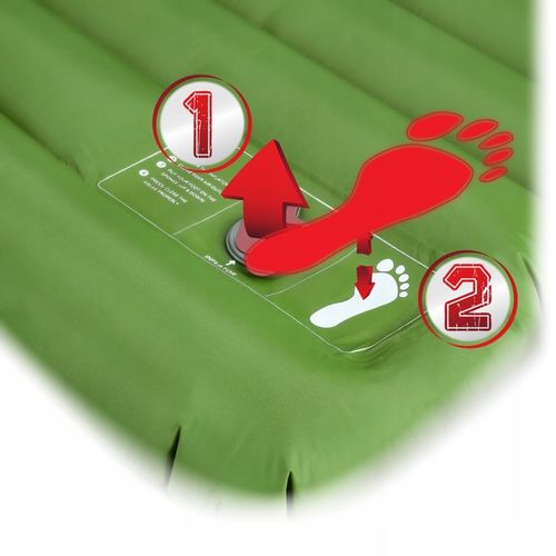 MATERAC SAMOPOMPUJĄCY TURYSTYCZNY ULTRALEKKI WBUDOWANA POMPKA ZWIJANA MATA na Arena.pl