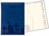 Kalendarz A6 2026 TYGODNIOWY GRAWER PREZENT RÓŻNE WZORY Z IMIENIEM NAPISEM