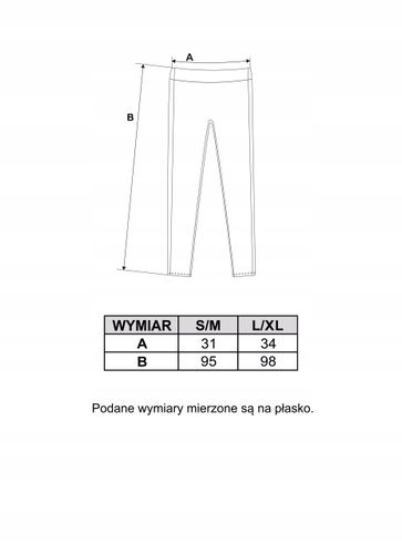 MORAJ Legginsy Damskie Kryjące z Wysokim Stanem L/XL na Arena.pl