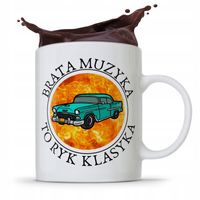 Kubek Prezent Dla Brata Barat Muzyka Ryk Silnika Z Nadrukiem Ze Zdjęciem