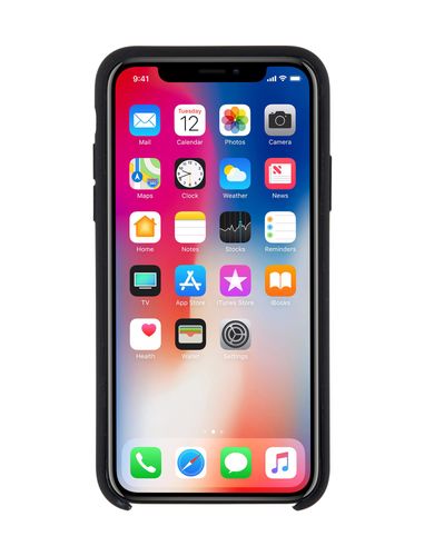 KARL LAGERFELD SILICONE - iPhone XS - BLACK na Arena.pl