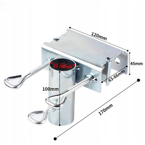 Uchwyt na FLAGĘ Parasol na balkon BEZ WIERCENIA do Poręczy Do Barierki na Arena.pl