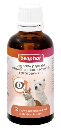 Łagodny płyn do usuwania plam łzowych w okolicach oczu u psów i kotów 50ml na Arena.pl