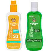 Australian Gold Żel W Sprayu Bezbarwny SPF30 + Aloe Po Opalaniu