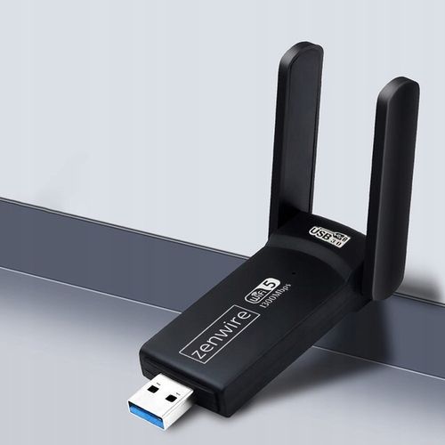 Adapter WiFi USB 3.0 Karta Sieciowa 1300MBps 5Ghz do Komputera Antena Wi-Fi na Arena.pl