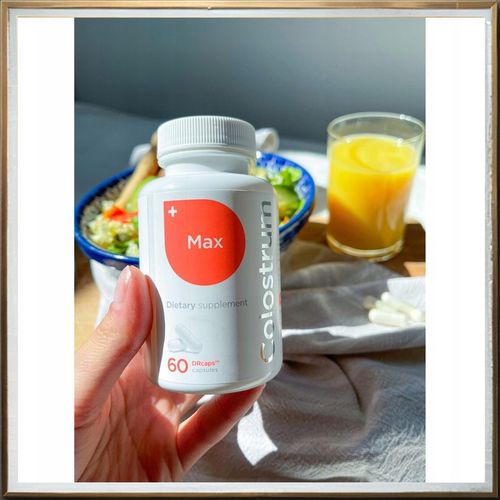 Suplement Diety Colostrum MAX LR500mg W Tabletkach 60 Tabletek Kapsułek na Arena.pl