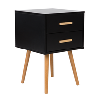 Stolik pomocniczy czarny ALABAMA