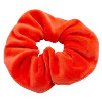 Gumka do włosów scrunchies welur pomarańczowy MF23450-98