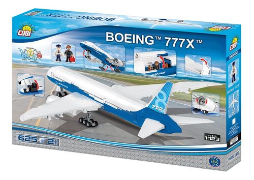 Klocki Boeing 777X na Arena.pl