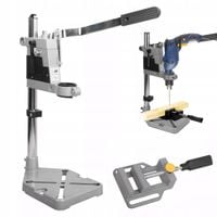 STOJAK WIERTARSKI 2 W 1 PIONOWY REGULACJA GŁĘBOKOŚCI 60MM DLA RZEMIEŚLNIKÓW