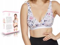 Mitex Lilly Biustonosz do Karmienia Kwiatowy XS