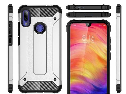 Etui Alogy Hard Armor do Xiaomi Redmi Note 7/ Note 7 Pro Srebrne na Arena.pl