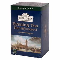 AHMAD TEA Evening herbata czarna BEZKOFEINOWA 20 tb