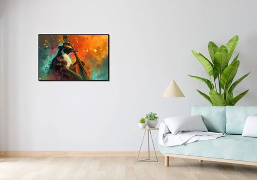 Plakat 91,5x60cm Pingwinia Nuta na Arena.pl