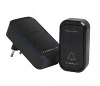 DZWONEK BEZPRZEWODOWY DO DRZWI BRAMY WODOODPORNY IP44 A6 DUŻY ZASIĘG 280M