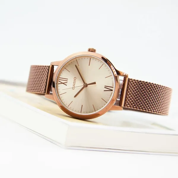 ZEGAREK DAMSKI CASIO LTP-E157MR-9AEF + BOX zdjęcie 5