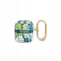 Etui na słuchawki GUESS Flower Strap Zielony