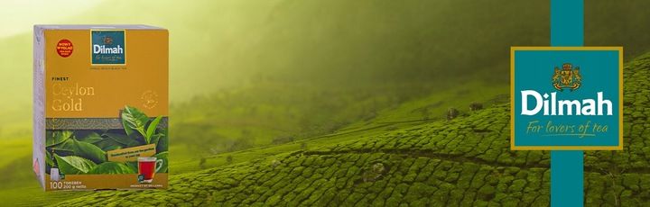 Herbata DILMAH CEYLON GOLD 100 torebek zdjęcie 2