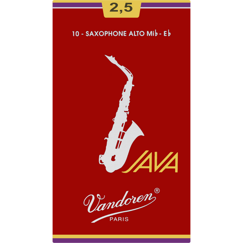 Stroik saksofon altowy alt 2,5 Vandoren JAVA Filed Red SR2625R 1 szt. na Arena.pl