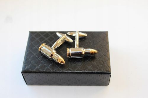 Spinki do mankietów EXC Naboje dla Żołnierza Wojaka Policjanta Myśliwego na Arena.pl