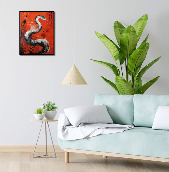 Plakat 40x50cm Smoczy Oddech Węża zdjęcie 4