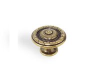 Gałka 24286Z025 Bosetti Marella Rozstaw w mm - 0 - (1 wkręt), Kolor pokrycia - Stare złoto