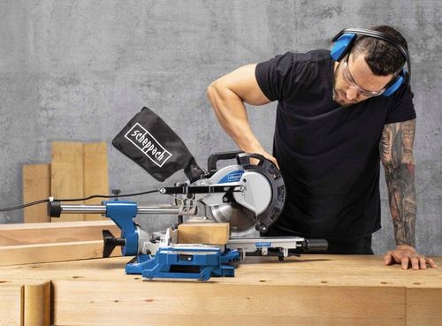 SCHEPPACH Piła ukośna stołowa z posuwem HM216 2000 W 216 mm BEZ na Arena.pl