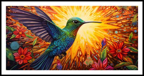 Plakat 91,3x44,5cm Koliber Barw na Arena.pl