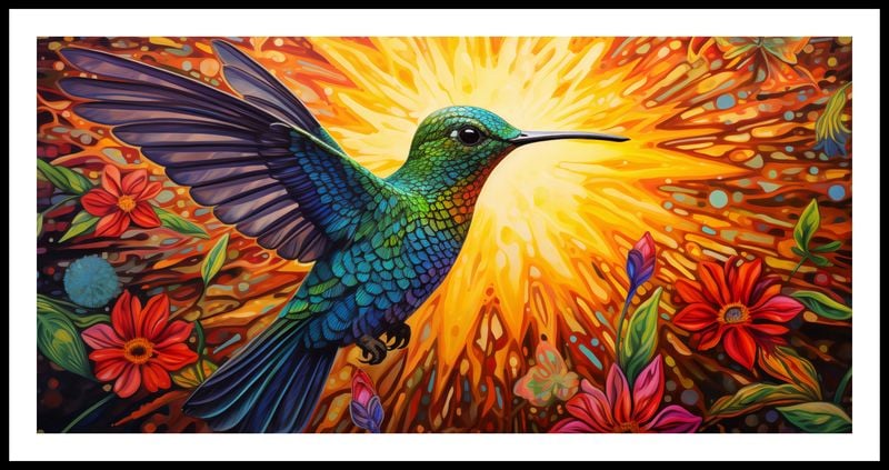 Plakat 91,3x44,5cm Koliber Barw zdjęcie 3