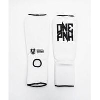 Nagolenniki elastyczne NS-B1 "ONE PUNCH" biały+L
