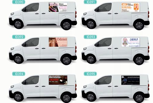 Reklama Naklejka na samochód RÓŻNE WZORY do wyboru BIURO PODRÓŻY na Arena.pl