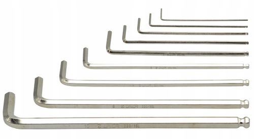 Zestaw kluczy trzpieniowych długich z kulką UNIOR na Arena.pl