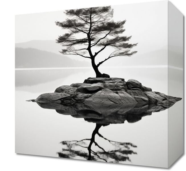 Obraz 30x30cm Samotne Drzewo zdjęcie 1